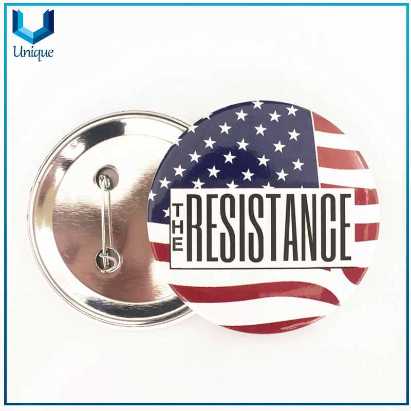 Logotipo de diseño personalizado Barato Pin Redondo Insignia