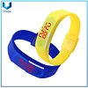 Moda Deporte LED relojes Color Color Silicone Goma Touch Screen Relojes Digitales, Pulsera impermeable