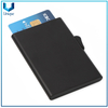 Forma personalizada DIY LOGO AUTOMÁTICO Pop Up Driving License Hombre RFID CRÉDITO DE CUERDO DE CUERPO DE LA PU Tienda de la tarjeta