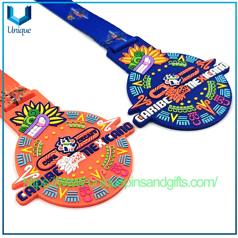 Medalla de premio de goma de PVC de PVC de PVC personalizado personalizado (13) 