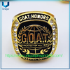 Anillo 3D de metal de alta calidad personalizado - Anillo de campeones de la Liga de la Copa del Mundo