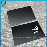 Tarjetas de visita inteligentes NFC de metal personalizadas con códigos QR WeChat impresos, códigos de Facebook, tarjetas de visita electrónicas, tarjetas premium de redes sociales y logotipos grabados con láser